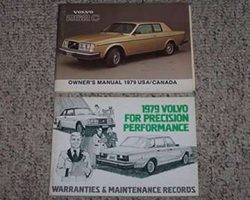 1979 Volvo 262C Owner's Manual Set