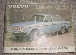 1979 Volvo 264 & 265 Owner's Manual