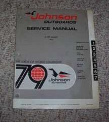 1979 Johnson 2 HP Outboard Motor Service Manual