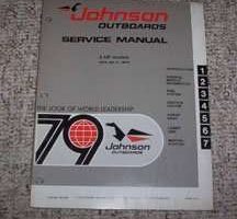 1979 Johnson 4 HP Outboard Motor Service Manual