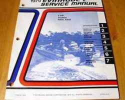 1979 Evinrude 6 HP Models Service Manual