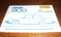 1979 Saab 900 Owner's Manual
