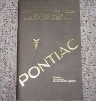 1979 Pontiac Bonneville & Catalina Owner's Manual