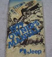 1979 Jeep Truck Owner's Manual