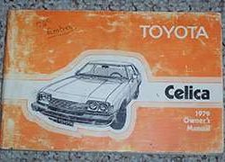 1979 Toyota Celica Owner's Manual