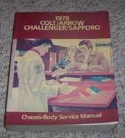 1979 Dodge Colt & Challenger Service Manual