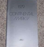 1979 Lincoln Continental Mark V Owner's Manual