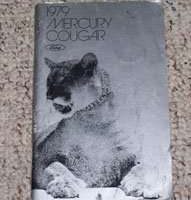 1979 Mercury Cougar Owner's Manual