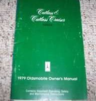 1979 Oldsmobile Cutlass & Cutlass Cruiser Owner's Manual