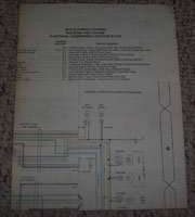 1979 Cadillac Eldorado Chassis Foldout Electrical Wiring Circuit Diagrams Manual