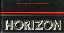 1979 Plymouth Horizon Owner's Manual