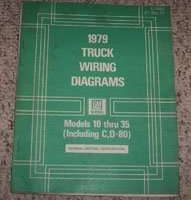 1979 Chevrolet Light Duty Truck 10-35 Wiring Diagrams Manual