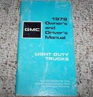 1979 GMC Suburban Owner's Manual