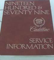 1979 Cadillac Eldorado Service Manual