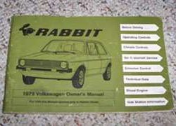 1979 Volkswagen Rabbit Diesel Owner's Manual