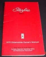 1979 Oldsmobile Starfire Owner's Manual