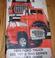1979 Ford F-600 Truck Owner's Manual