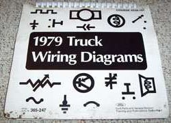 1979 Ford CL-Series Truck Large Format Electrical Wiring Diagrams Manual