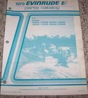 1979 Evinrude 150, 175, 200 & 235 HP V-6 Models Parts Catalog