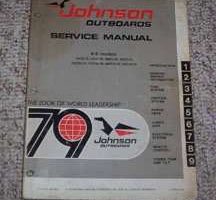 1979 Johnson 150, 175, 200 & 235 HP V-6 Models Outboard Motor Service Manual