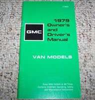 1979 Chevrolet Van Owner's Manual