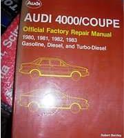 1980 Audi 4000 & Coupe Service Manual