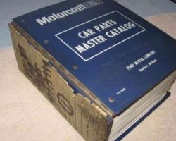 1989 Ford Ranger Master Parts Catalog Text
