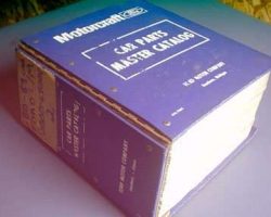 1983 Mercury LN7 Master Parts Catalog Text