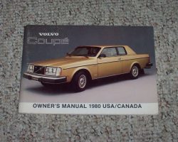 1980 Volvo 262C Owner's Manual Set