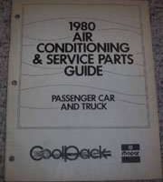 1980 Plymouth Sapporo Air Conditioning & Service Parts Guide