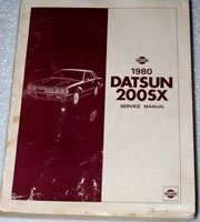 1980 Datsun 200SX Service Manual