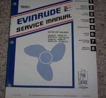 1980 Evinrude 25 & 35 HP Models Parts Catalog