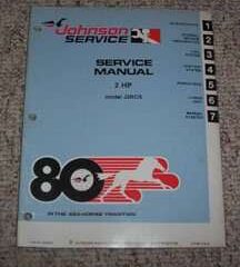 1980 Johnson 2 HP Models Service Manual