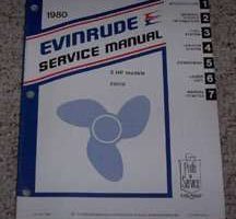 1980 Evinrude 2 HP Models Service Manual