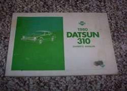 1980 Datsun 310 Owner's Manual