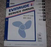 1980 Evinrude 4.5 & 7.5 HP Models Service Manual