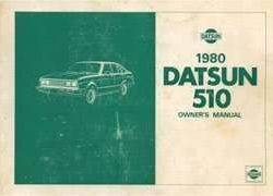 1980 Datsun 510 Owner's Manual