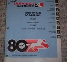 1980 Johnson 70 & 75 HP Models Service Manual