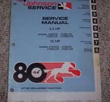 1980 Johnson 9.9 & 15 HP Models Service Manual
