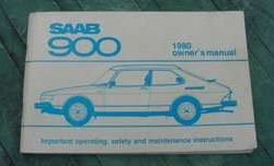1980 Saab 900 Owner's Manual