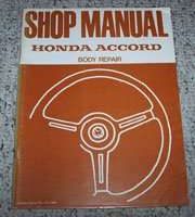1980 Honda Accord Body Repair Manual