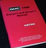 1980 GMC Astro 95 Heavy Duty Truck Owner's Manual