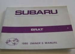 1980 Subaru Brat Owner's Manual