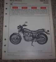 1980 Honda CB650 Motorcycle Owner's Manual