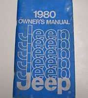 1980 Jeep Cherokee Owner's Manual