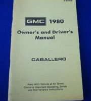 1980 GMC Caballero Owner's Manual