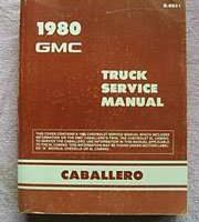 1980 GMC Caballero Service Manual