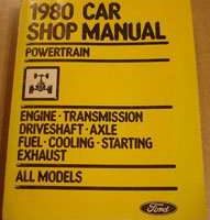 1980 Ford LTD Powertrain Service Manual