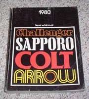 1980 Dodge Colt & Challenger Service Manual