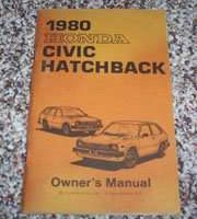 1980 Honda Civic Hatchback Owner's Manual